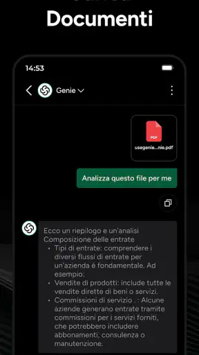 Chatbot AI Italiano - Genie IA screenshot 5