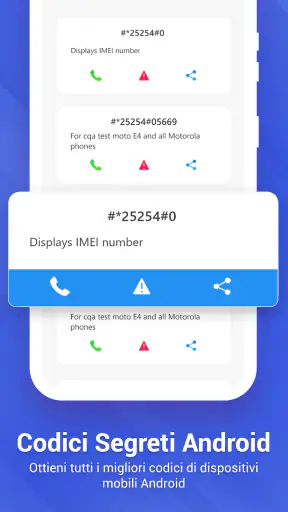 Codici segreti e hack mobili screenshot 4