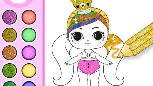 Colora Principesse Glitter screenshot 10