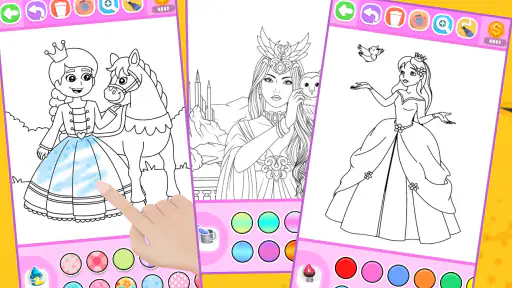 Colora Principesse Glitter screenshot 11