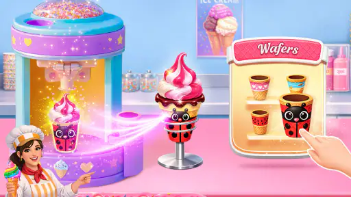 Cono Gelato Cottura Cupcake screenshot 3