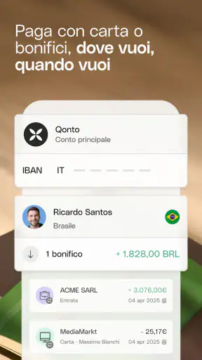 Conto business online screenshot 2