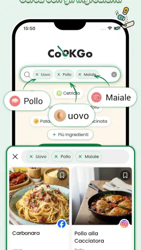 CookGo: Salva le ricette screenshot 8