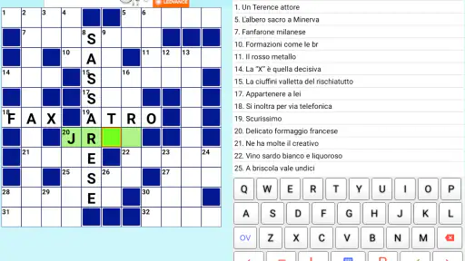 Cruciverba e parole crociate screenshot 9