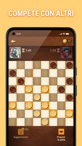 Dama: gioca online e offline screenshot 4