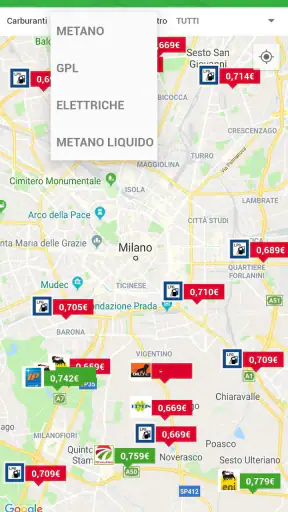 Distributori Metano, GPL e Col screenshot 2