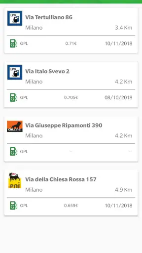 Distributori Metano, GPL e Col screenshot 7