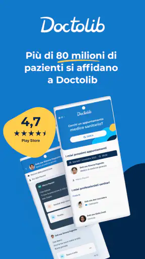 Doctolib: Alleato della Salute screenshot 1