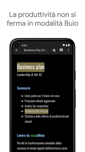 Documenti Google screenshot 5
