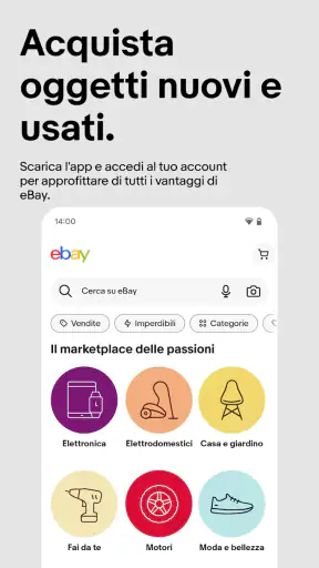 eBay: Vendere e Fare Acquisti screenshot 1