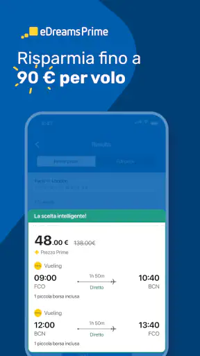 eDreams: Voli, Hotel e Auto screenshot 3