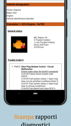 OBD2 Car Scanner - EOBD Facile screenshot 8