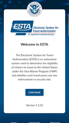 ESTA Mobile screenshot 1
