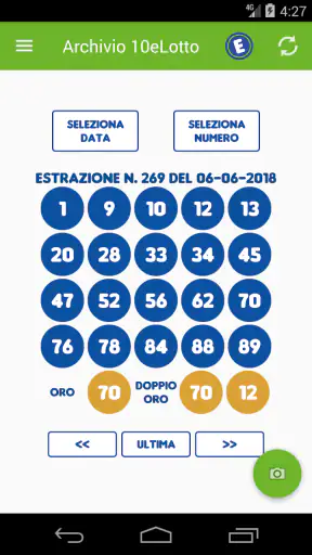 Estrazioni Lotto SuperEnalotto screenshot 6