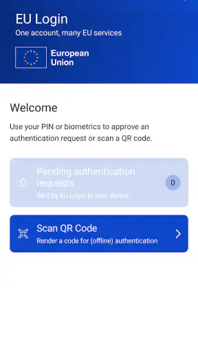 EU Login screenshot 3