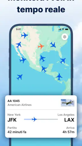 Flightsky: Radar Aerei 3D screenshot 9