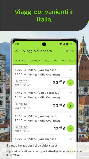 FlixBus: Biglietti Autobus screenshot 5