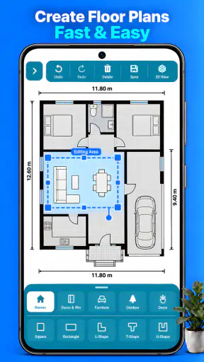 Floor Plan Creator: Home DecAi screenshot 4
