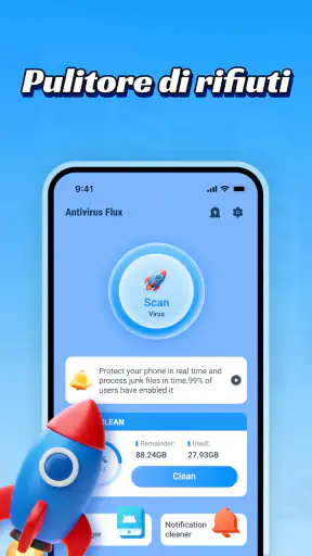 Flusso antivirus screenshot 1
