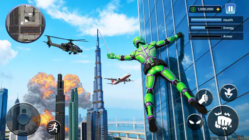 Flying Warrior: City Legends screenshot 2