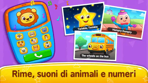 Giochi per bambini da 1-5 anni screenshot 1