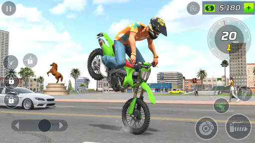 gioco di moto impennata screenshot 9
