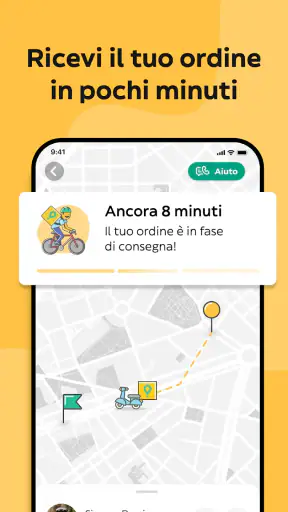 Glovo Cibo a domicilio e altro screenshot 4