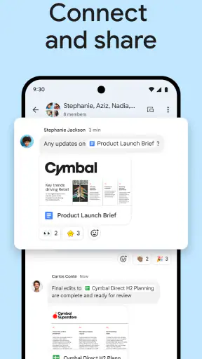 Google Chat screenshot 7