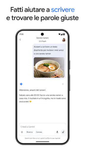 Google Gemini screenshot 5