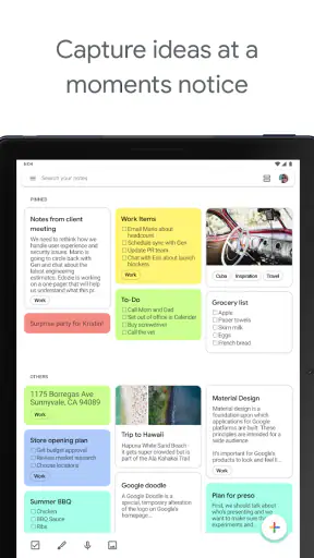 Google Keep: note ed elenchi screenshot 8