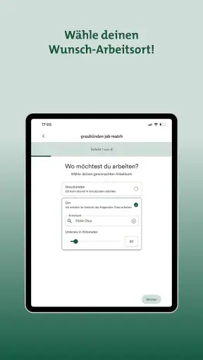 graubünden job match screenshot 10