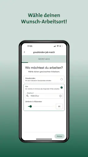 graubünden job match screenshot 2