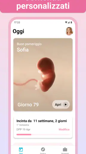 Gravidanza +| Maternità App screenshot 1