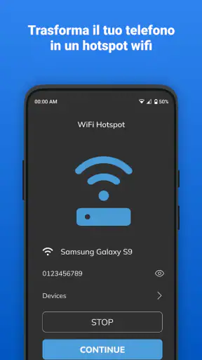 Hotspot Mobile・Wi Fi Portatile screenshot 1