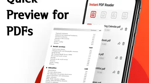 Instant PDF Reader screenshot 1