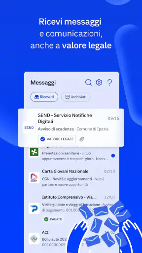 IO, l'app dei servizi pubblici screenshot 2