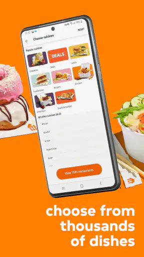 Just Eat: Food and Shops screenshot 3