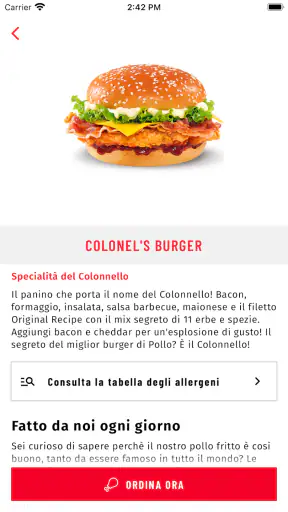 KFC Italia screenshot 6