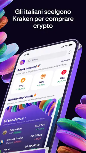 Kraken: Crypto Investimenti screenshot 2