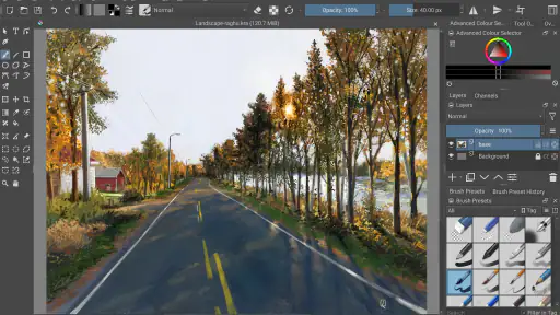 Krita screenshot 11