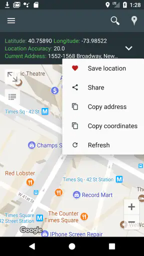 La mia posizione: mappe GPS screenshot 7