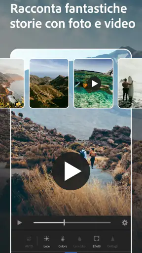 Lightroom video e foto editor screenshot 6