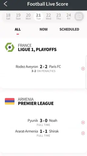 Live Football TV HD Streaming screenshot 2