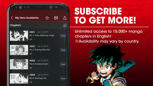MANGA Plus by SHUEISHA screenshot 2