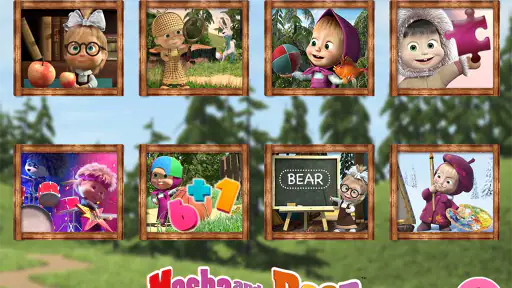 Masha e Orso Giochi Educativi screenshot 10