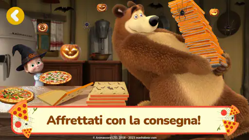Masha e Orso: La Pizzeria! screenshot 4