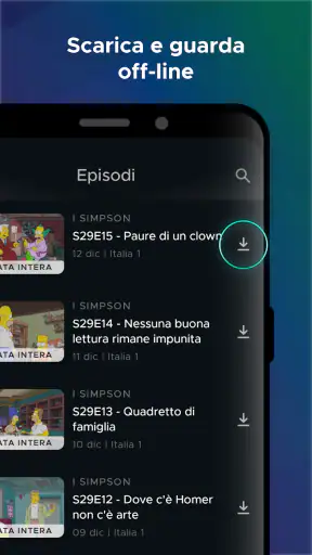 Mediaset Infinity Italia screenshot 7