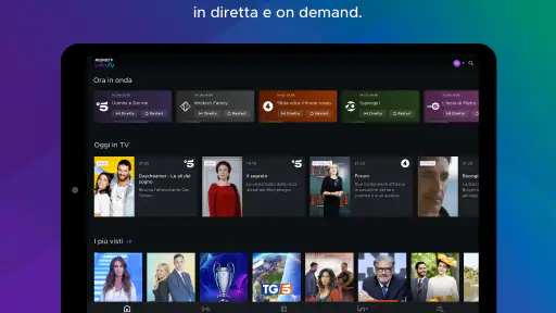 Mediaset Infinity Italia TV screenshot 12