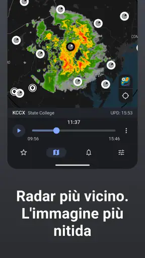 RainViewer: Radar Meteo Live screenshot 4