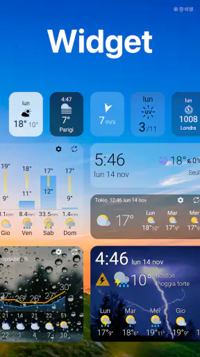 Meteo e Widget - Weawow screenshot 3